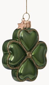Addobbo di Natale in vetro soffiato Clover