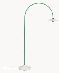 Lampada ad arco fatta a mano con base in marmo Moou