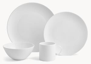 Servizio da colazione in Fine Bone China Gio, 4 persone, set da 16