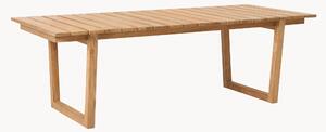 Tavolo da pranzo da giardino in legno di teak Eiko, 229 x 100 cm