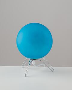 Lampadario Lume Trespolo, Table and Floor Lamp, Colore Blu, 60W, Mis. 15 x 20 cm