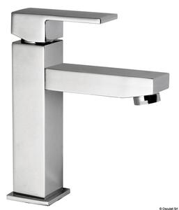 Miscelatore da lavabo quadrato basso, 1 pezzo