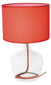 Lampadario Lume Hendrix, Table and Floor Lamp, Colore Rosso, 60W, Mis. 23 x 37 cm