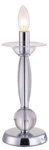 Lampadario Lume Estefan, Silicon Acrilic, Colore Trasparente, 40W, Mis. 13 x 31,5 cm