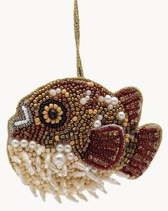 Decorazione natalizia fatta a mano Pufferfish