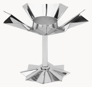 Portacandela in acciaio inossidabile Frilly Argent