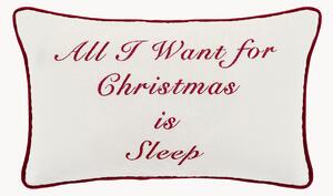 Cuscino natalizio fatto a mano All I Want For Christmas