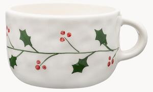 Tazza natalizia dipinta a mano Holly