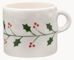 Tazza natalizia XL dipinta a mano Holly