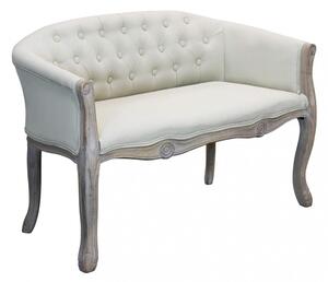 Divano Coleman 107x61x70 h cm in Tessuto Beige