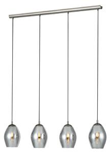 Lampada a sospensione Stars of Light, Estanys, dimmerabile, Nero, Sala da pranzo, Vetro, Moderno