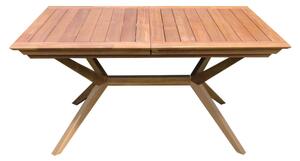 Tavolo Bali 150/200x90x75 h cm in Legno di Acacia Marrone