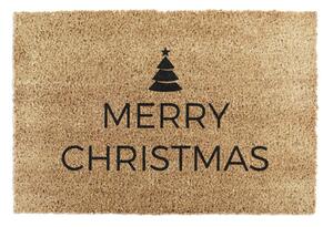 Zerbino in cocco con motivo natalizio 40x60 cm Merry Christmas - Artsy Doormats