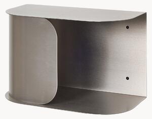 Comodino da parete in acciaio inox Brushy