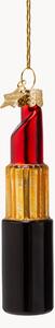 Addobbo di Natale in vetro soffiato Lipstick