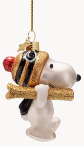 Addobbo di Natale in vetro soffiato Snoopy Peanuts