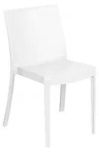 Sedia in polipropilene Perla - Senza Braccioli - Dimensioni: 55x47x82cm, Bianco