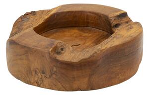 Svuotatasche Erusi Plus Ø21x6 cm in Teak Riciclato