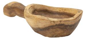 Svuotatasche Spoon 36x16x8 cm in Teak Riciclato