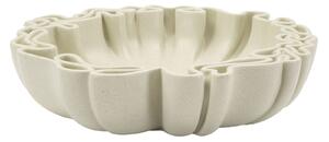 Svuotatasche Stons 40,5x38,5x9,5 cm in Resina Crema