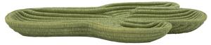 Svuotatasche Cactus 34x3x20 cm in Resina Verde