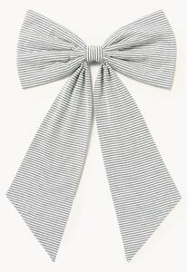 Fiocco decorativo natalizio Ottavia, larg. 40 cm