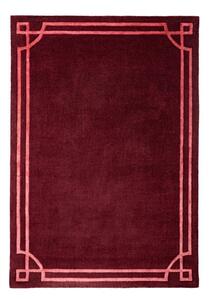 Tappeto burgundy in lana tessuto a mano 200x290 cm Gatsby – Flair Rugs