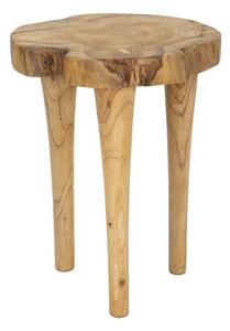 Sgabello Kursi Ø35x45 cm in Teak Riciclato