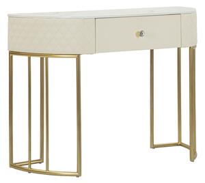 Console Sharon 100x40x75 cm in Pino e MDF e Metallo e Plastica