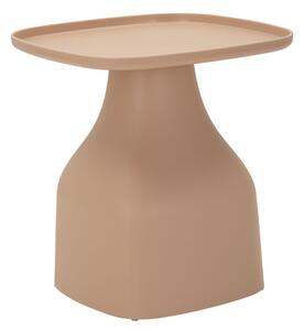 Tavolinetto Gea Rosa 48x48x50 cm in Polipropilene Rosa