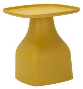 Tavolinetto Gea Giallo 48x48x50 cm in Polipropilene Giallo