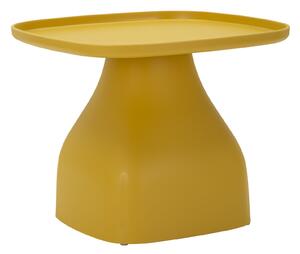 Tavolinetto Gea Giallo 48x48x38 cm in Polipropilene Giallo