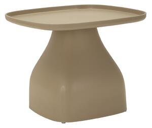 Tavolinetto Gea Tortora 48x48x38 cm in Polipropilene Grigio