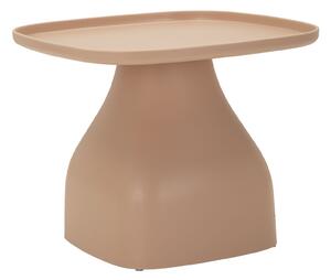 Tavolinetto Gea Rosa 48x48x38 cm in Polipropilene Rosa