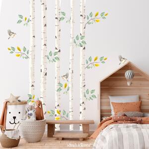 Adesivi Murali Rimovibili RoomMates - Ramo Di Fiori. 26 Pezzi Per Decorare Pareti, Mobili, Specchi. Facili Da Applicare E Riposizionare.