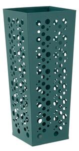 Portaombrelli Lit 19x19x48 cm in Metallo Verde acqua