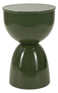 Tavolinetto Yao Verde Ø31x46 cm in Metallo Verde