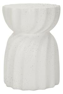 Tavolinetto Twisty Ø36x47,5 cm in Mgo Crema