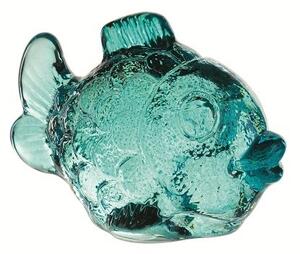 Pesce turchese in cristallo Nachtmann