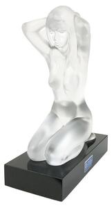 Statuetta donna in cristallo 18cm Cristal Sèvres