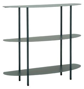 Console Saturno Ottanio 90x28x81 cm in Metallo Verde acqua