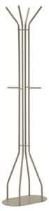 Appendiabiti Saturno Tortora 45x28x178 cm in Metallo Grigio tortora