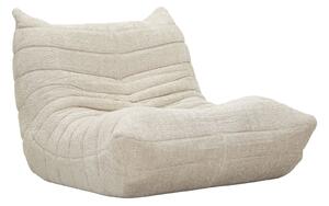 Poltrona Mask Bianca 103x100x80 cm in Spugna e Poliestere Bianco
