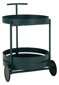 Carrello Saturno Ottanio 40x49,5x61 cm in Metallo Verde acqua