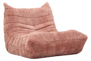 Poltrona Mask Rosa 103x100x80 cm in Spugna e Poliestere Rosa