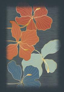 Tappeto da Esterno e Interno Hibiscus – Floreale, UV Resistente, Made in Italy