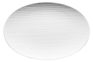 Piatto ovale 25 cm bianco mesh rosenthal