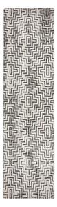 Passatoia grigia 80x300 cm Rhett – Flair Rugs