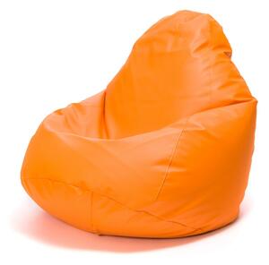 Pouf poltrona sacco fuzzy ecopelle