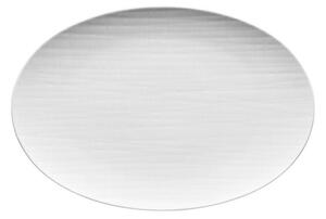 Piatto ovale 30 cm bianco mesh rosenthal